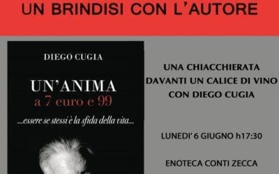 Un brindisi con l’autore – Lunedì 6 giugno ore 17.00