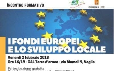 INCONTRO FORMATIVO: i fondi europei e lo sviluppo locale