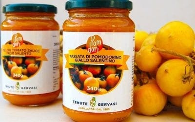VALORIZZAZIONE DEL TERRITORIO E DEI SUOI PRODOTTI TIPICI: NASCE POMDORI’ LA PASSATA DI POMODORINO GIALLO DA SERBO SALENTINO
