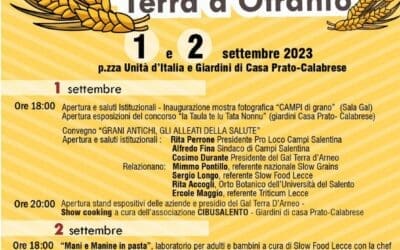 Torna il Granaio di Terra d’Otranto a Campi Salentina