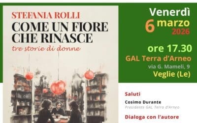 Veglie, Stefania Rolli presenta “Come un fiore che rinasce”